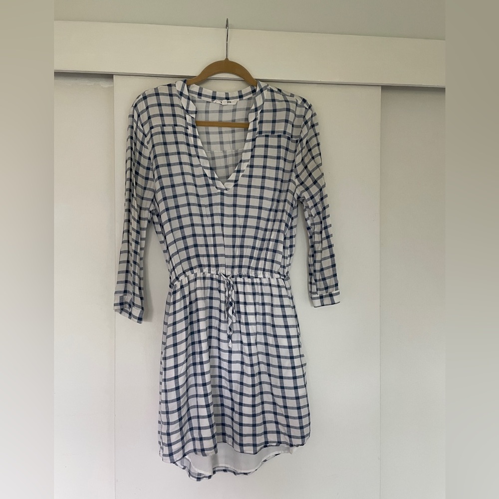 BB Dakota Window Pane Dress